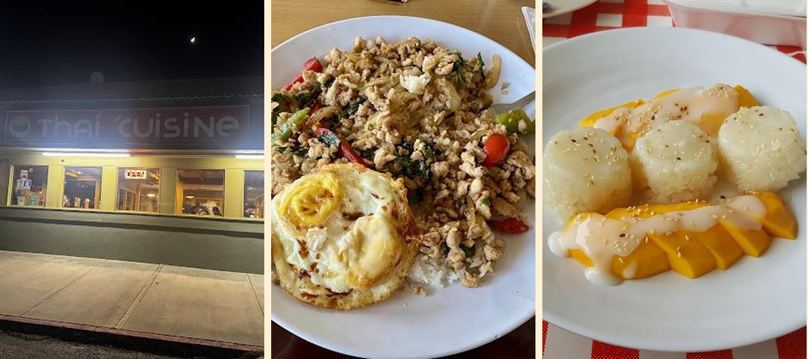 Mojave Thai Cuisine Menu