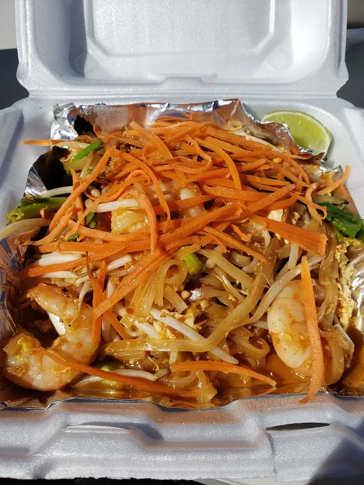 Pad Thai with Shrimp
